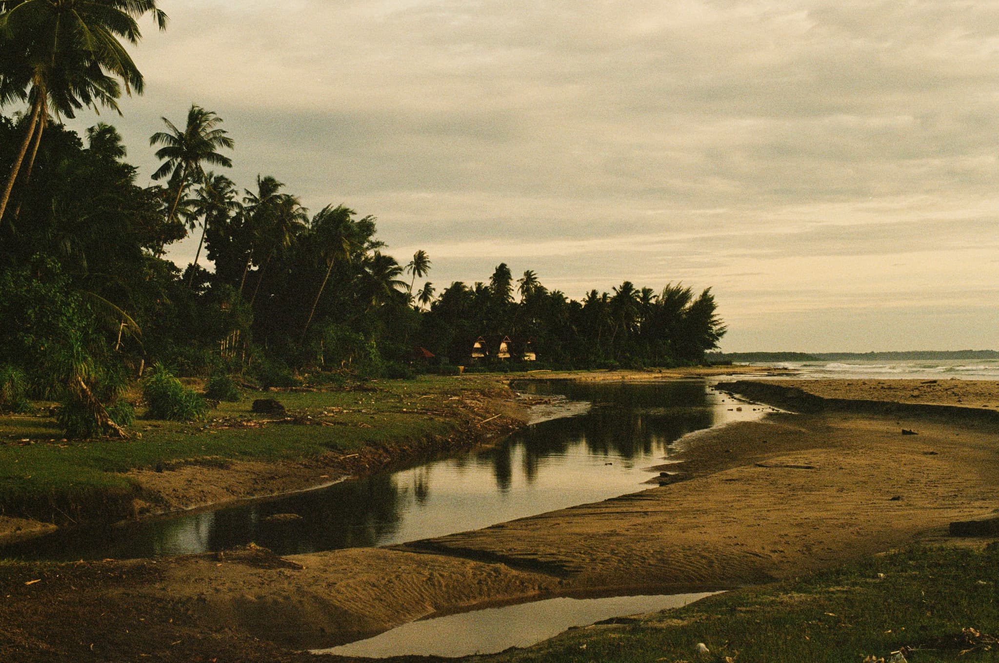 Beach front villas